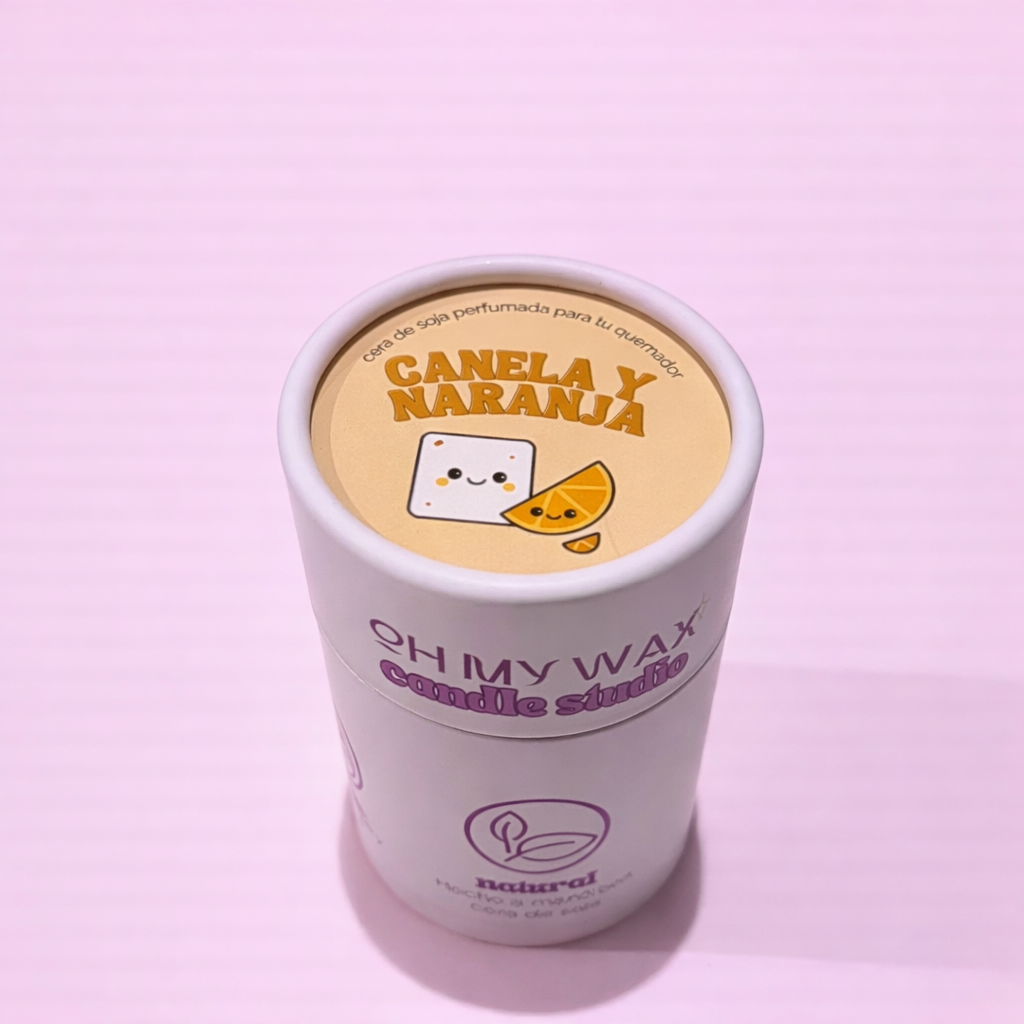 Wax melts - Naranja y canela (+100 horas)