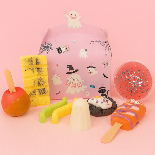 Caja wax melts - Halloween Snacks (7 aromas +250 gr)