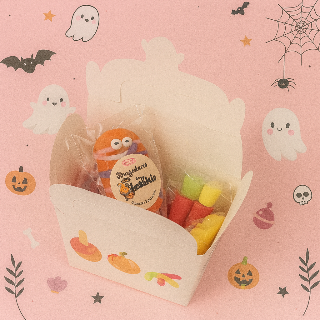 Caja wax melts - Halloween Snacks (7 aromas +250 gr)