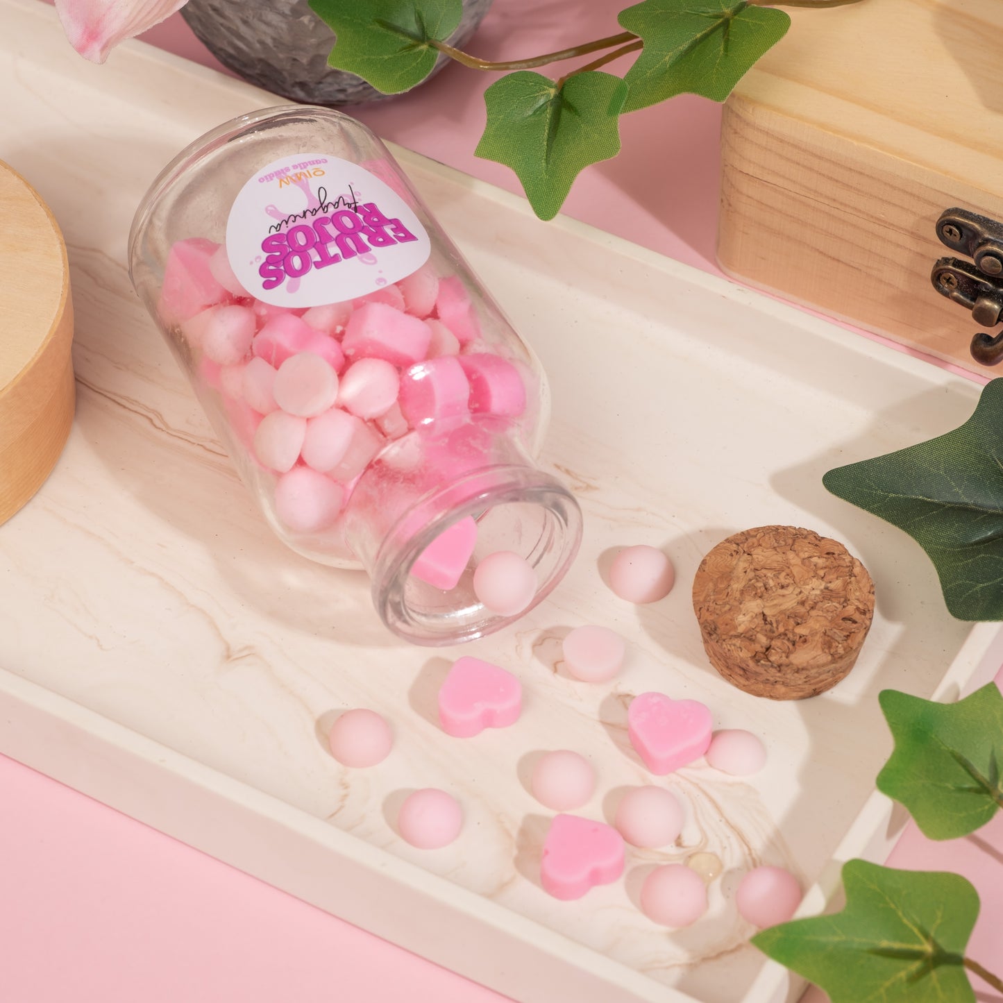 Wax melts - Bote frutos rojos (+120 horas)