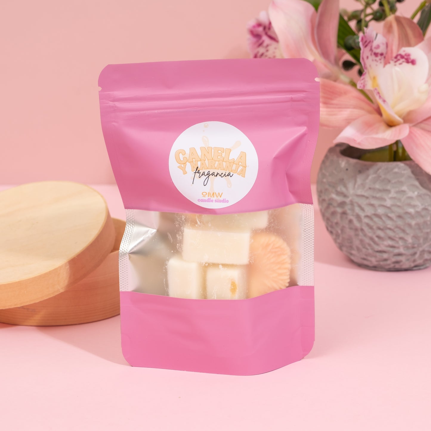 Wax melts - Naranja y canela (+100 horas)