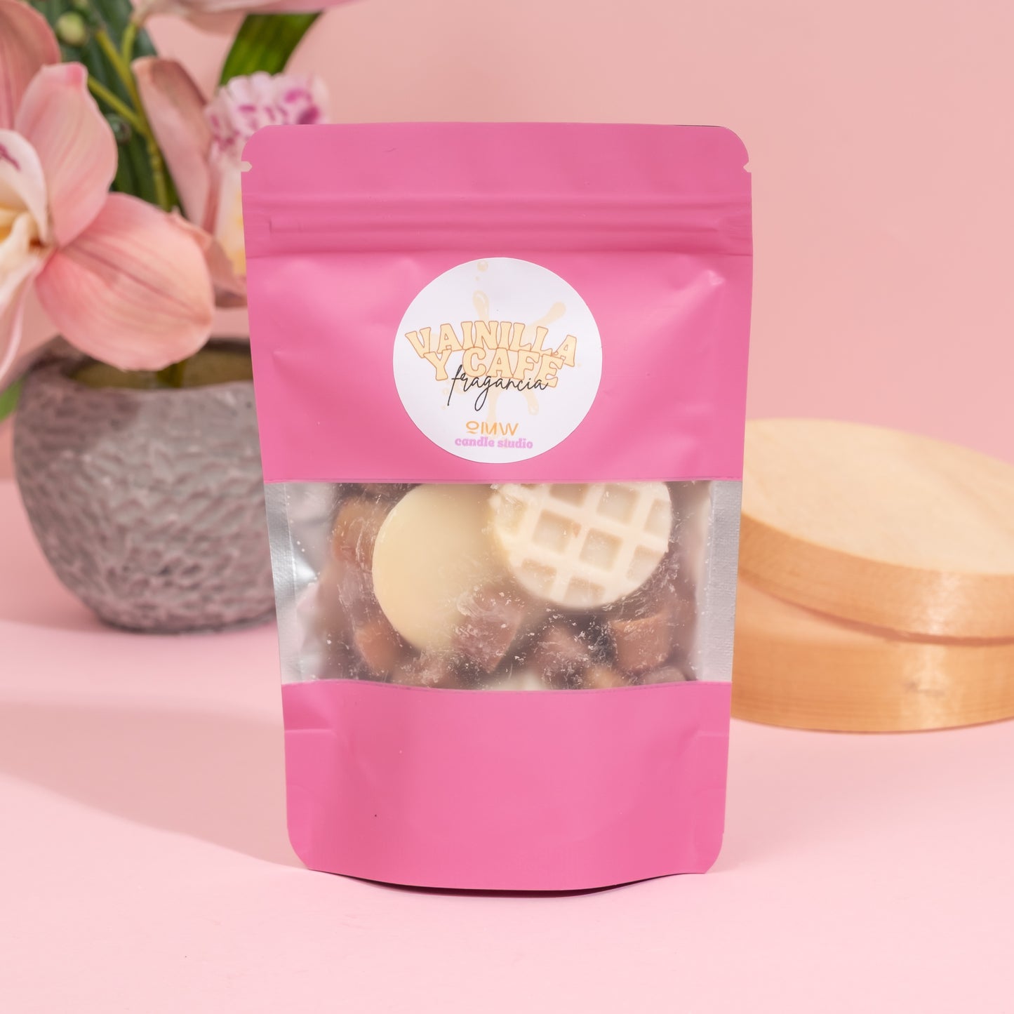 Wax melts - Gofres de vainilla y café (+100 horas)