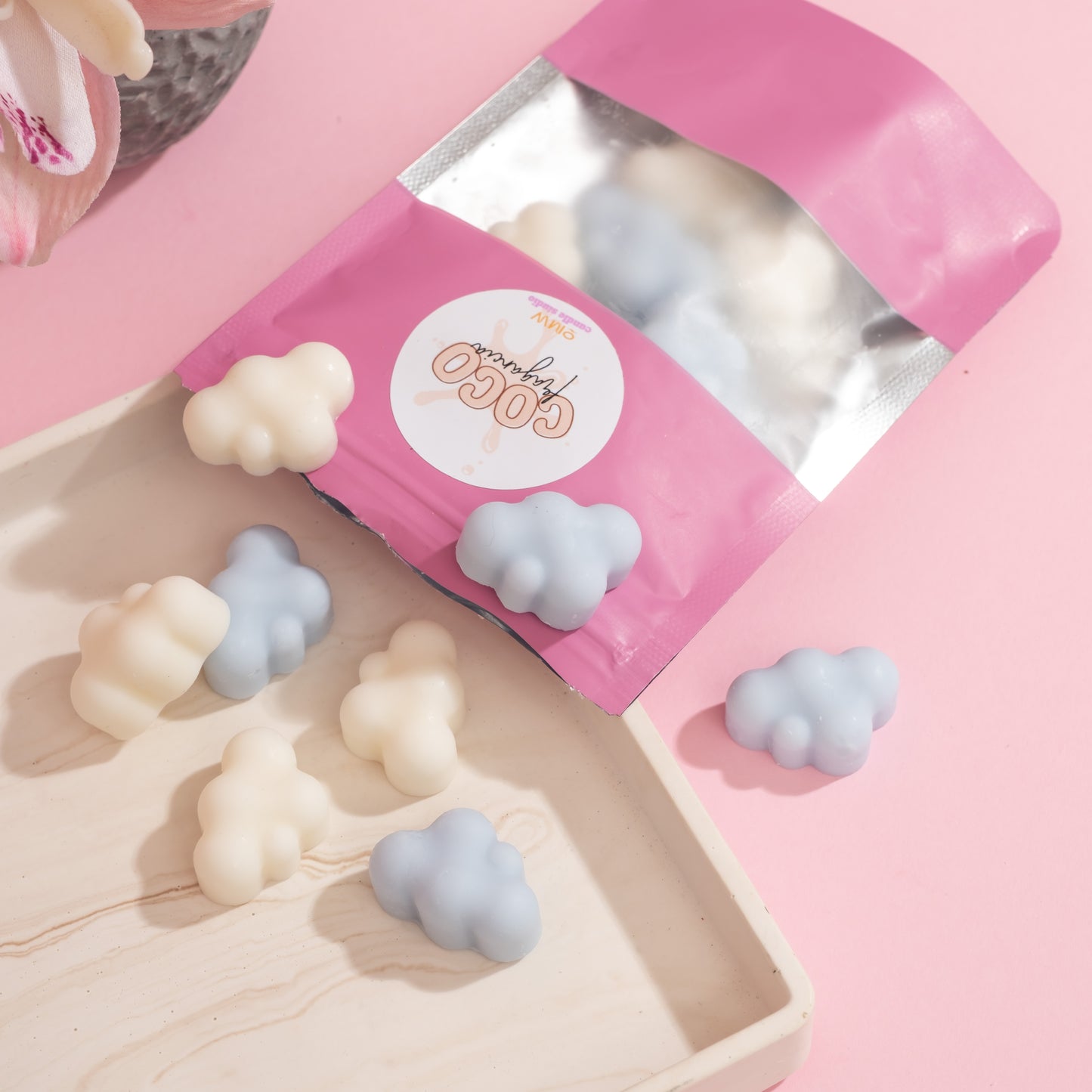 Wax melts - Nubes de coco (+100 horas)