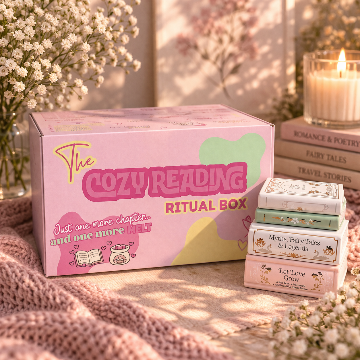 CAJA LECTURA ✨THE COZY READING RITUAL BOX✨