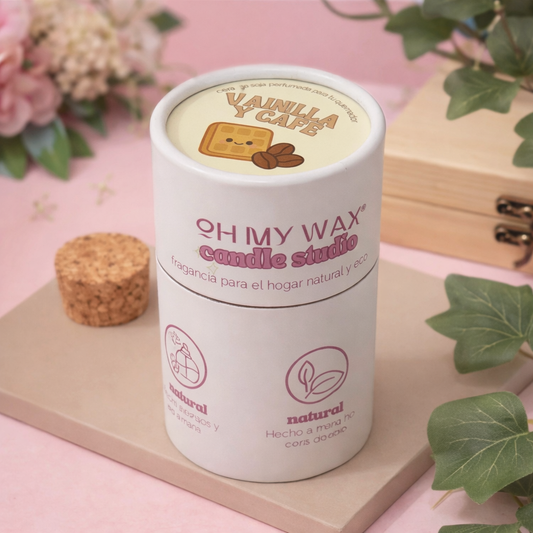 Wax melts - Gofres de vainilla y café (+100 horas)