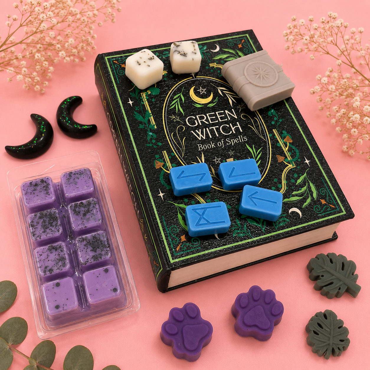 Caja decorativa Witchy con 250 gr de melts