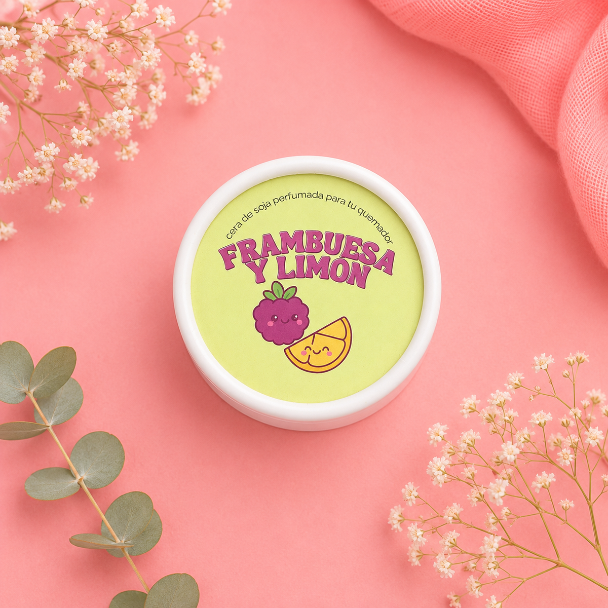 Wax melts - Frambuesa y limón