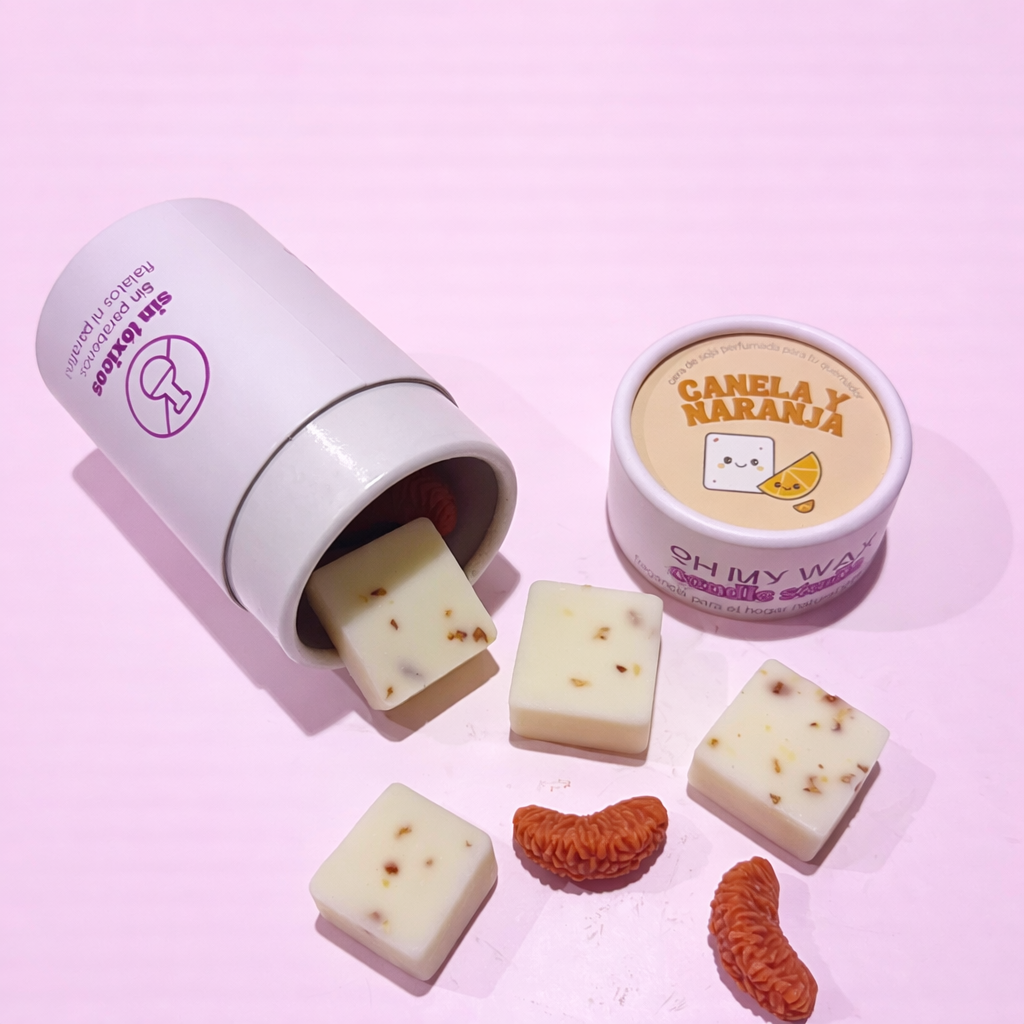 Wax melts - Naranja y canela (+100 horas)