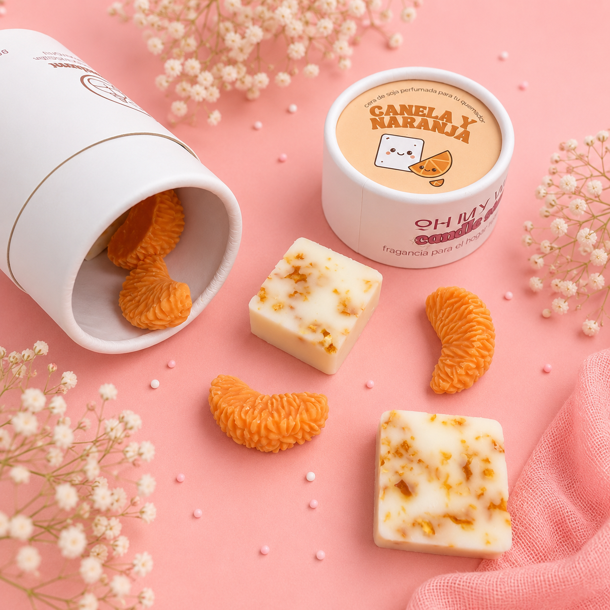 Wax melts - Naranja y canela