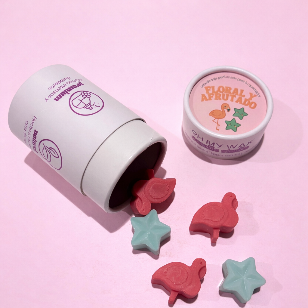 Wax melts - Floral y afrutado (+100 horas)