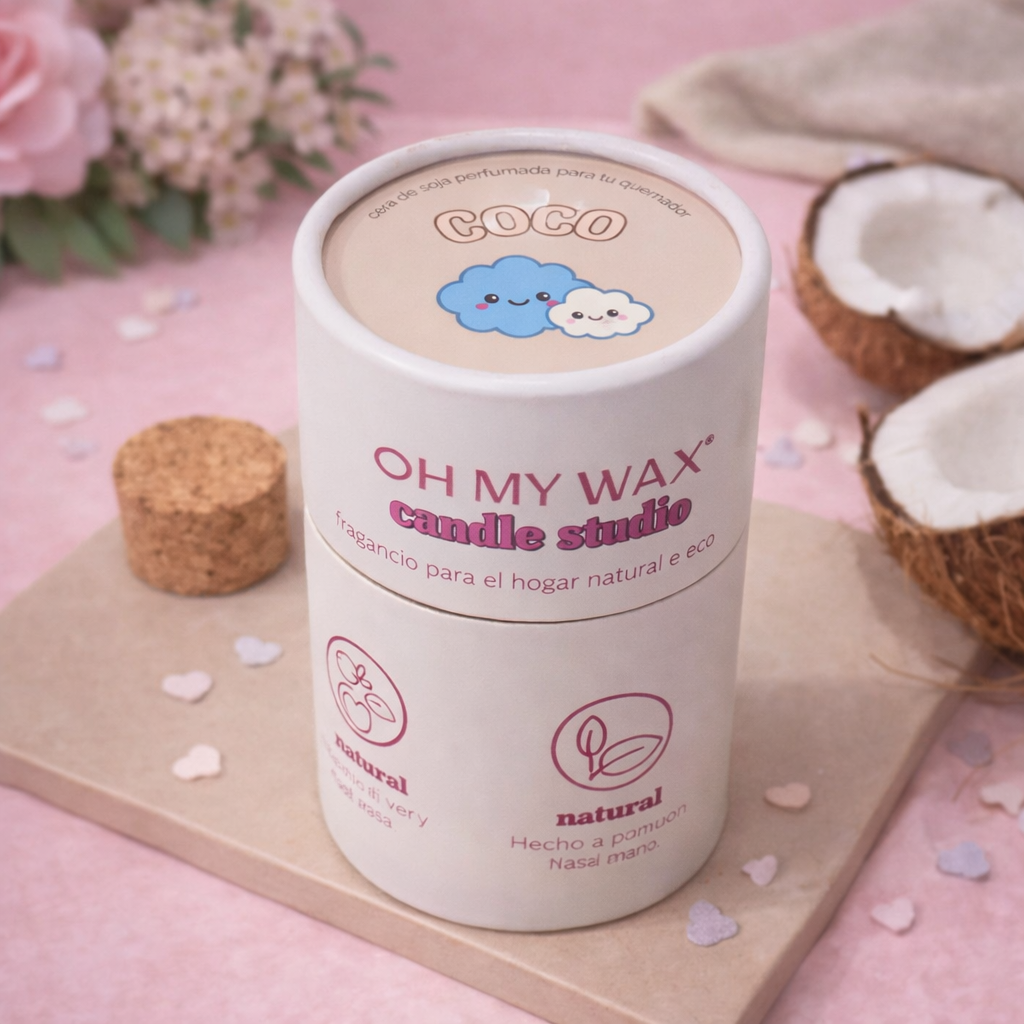 Wax melts - Nubes de coco (+100 horas)