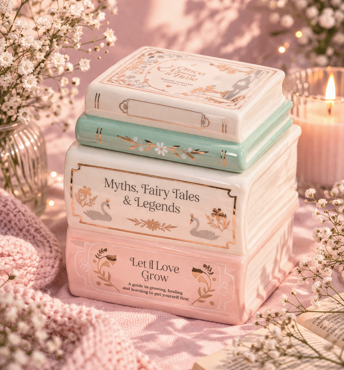 Quemador Libros Pastel