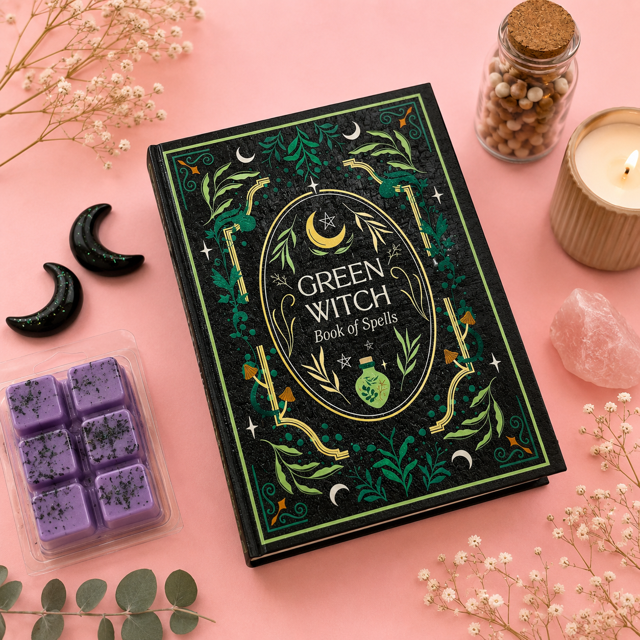 Caja decorativa Witchy con 250 gr de melts