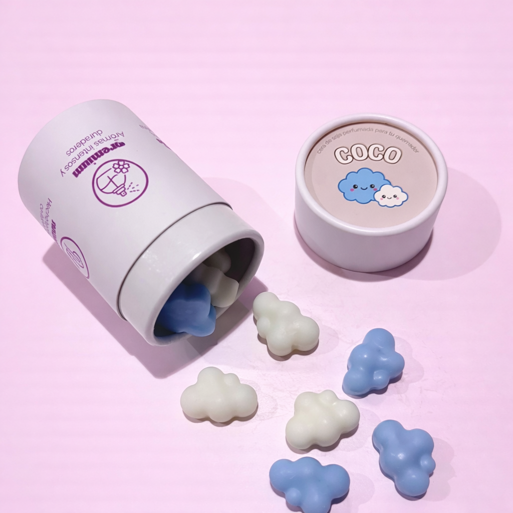 Wax melts - Nubes de coco (+100 horas)