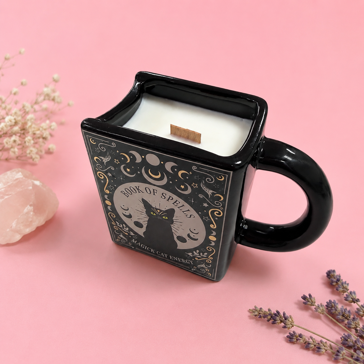 Vela Hechizos con aroma a Incienso + Recarga de Palo Santo (800 gr)