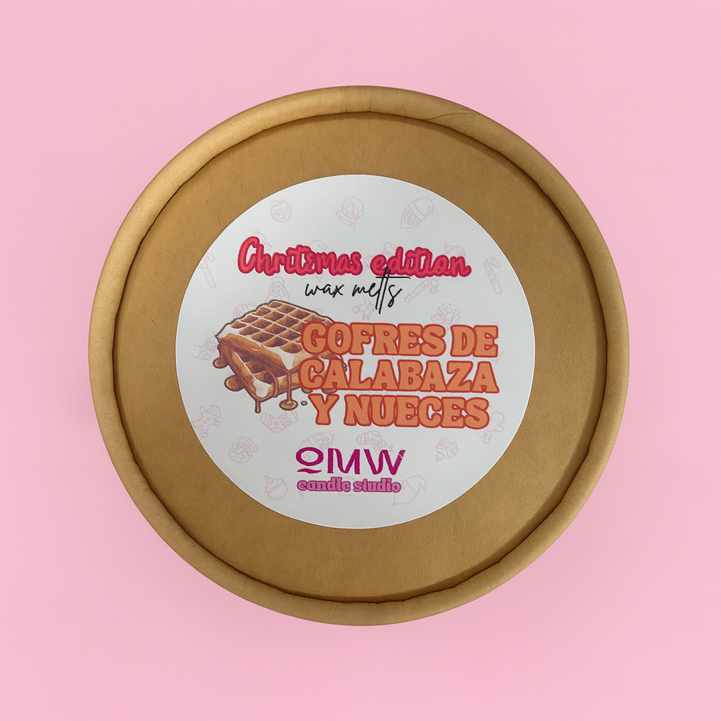 Wax melts - Gofres de calabraza y nueces