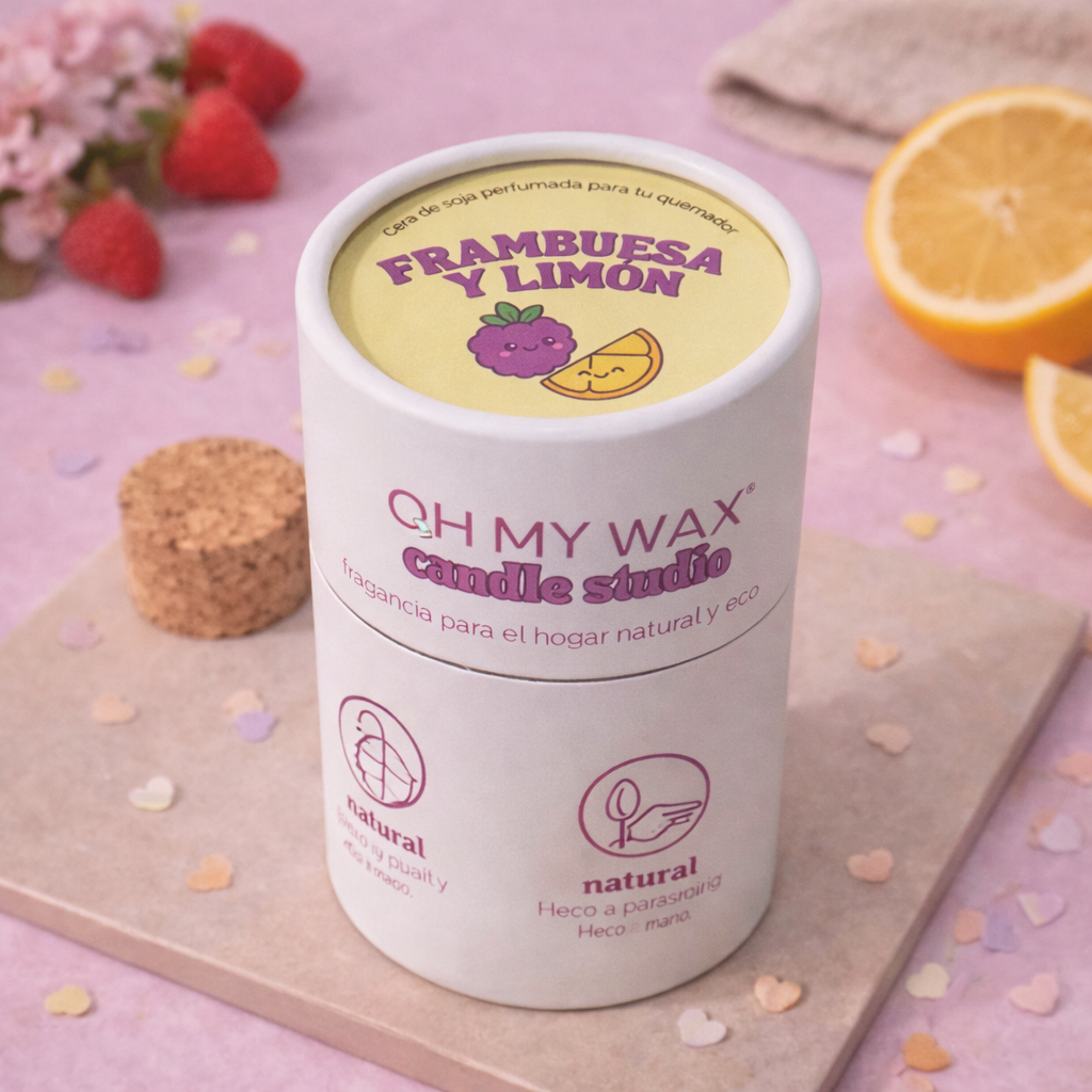 Wax melts - Frambuesa y limón (+100 horas)