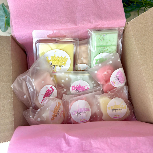 Caja sorpresa de wax melts