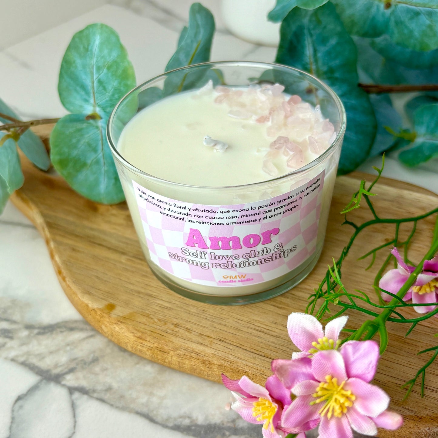 Vela aromática Amor