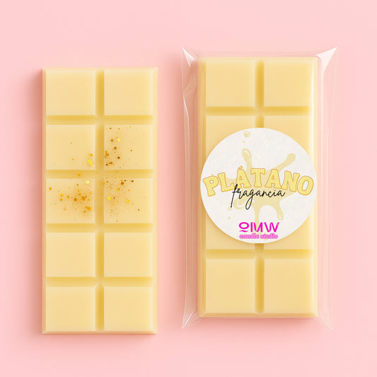 Wax melt - Barra de plátano (+70 horas)